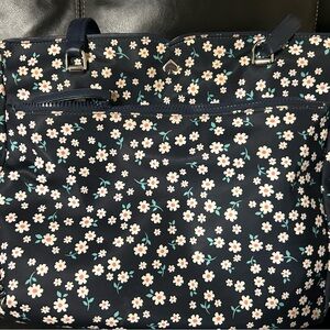 Kate Spade Midnight Blue Spade Pattern Bag